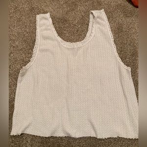 White American eagle tank top